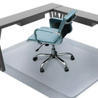 HOMWOO Office Chair Mat for Carpet Floor, Computer Desk Chair Mat for Low Pile Carpet, 36" x 48" Heavy Duty Polycarbonate Clear Floor Mat for Home Office