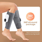 Leg Massager for Circulation and Pain Relief,Calf Air Compression Massager with Heat,Leg Massager with 3 Intensities,3 Modes,Easy to use, Muscle Relaxation, Gifts (Single)