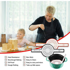 GoXteam Round Woven Placemats, 4 Pcs, 15" Braided Woven Placemats, Attractive Kitchen Place Mats, Round Placemats as Table Mat (Beige)