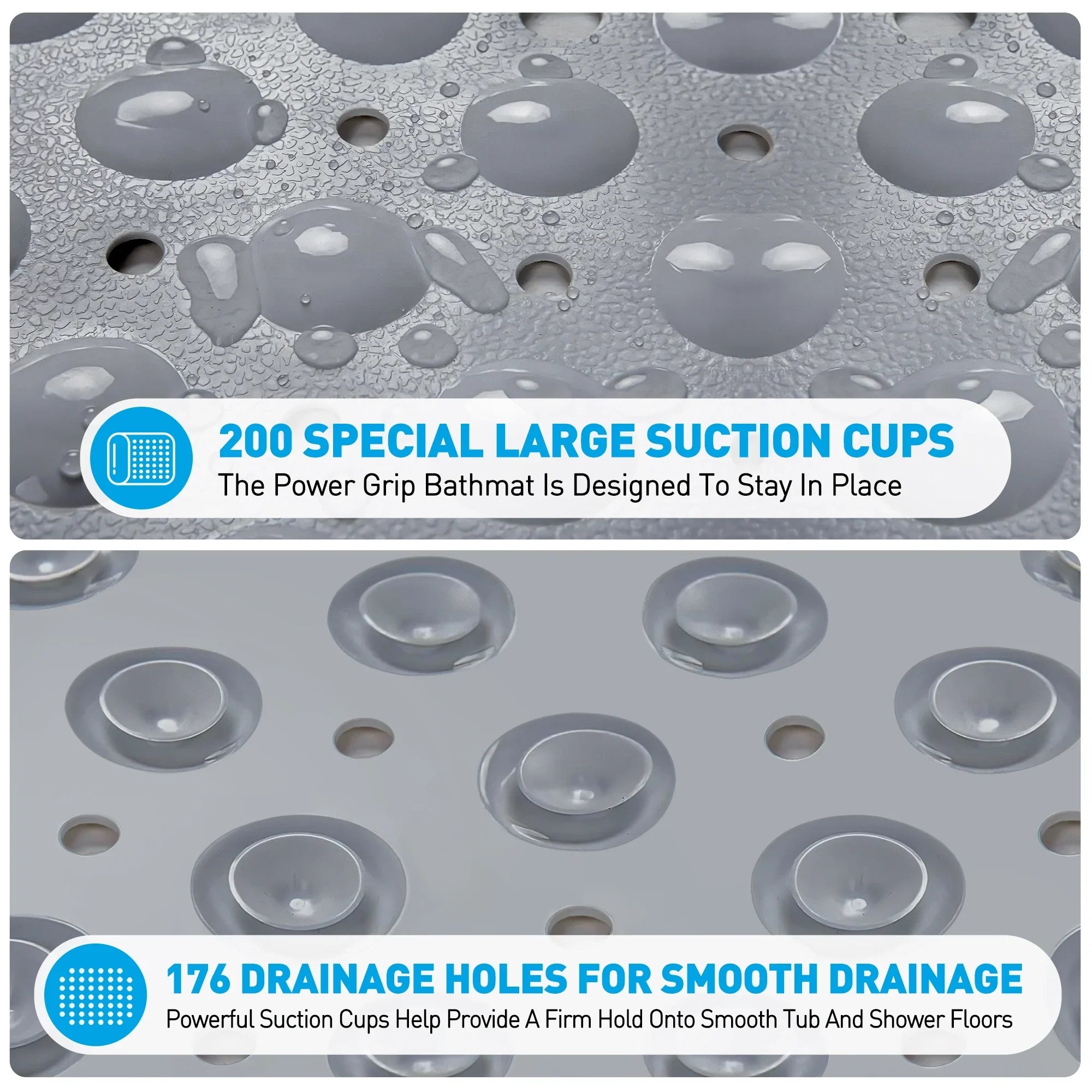 Bathtub Mat Non Slip Bath Mat for Tub Shower Mat Dinosam Bath Tub Mat