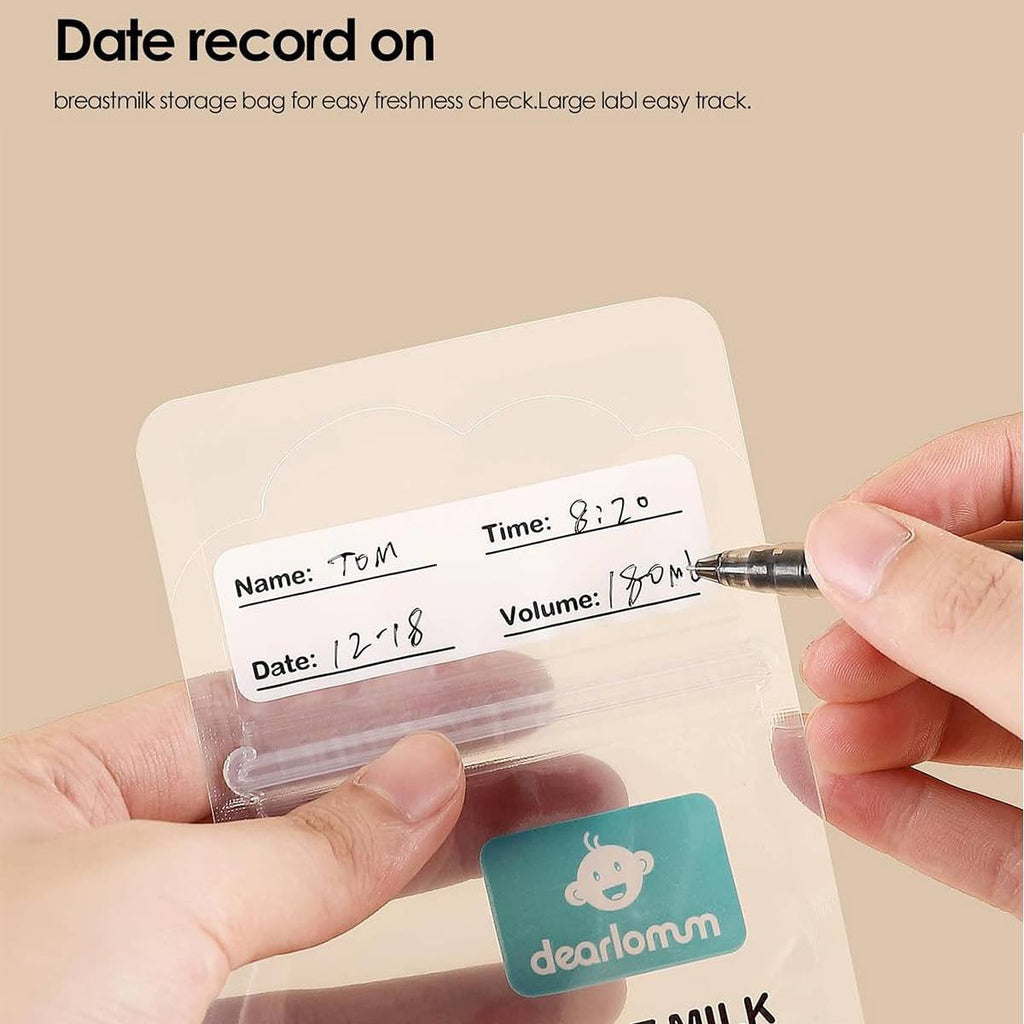 Portable Anti-Back Flow, 4 Modes & 9 Levels, LED Display, 10 Milk Storage Bags for Travel & Home