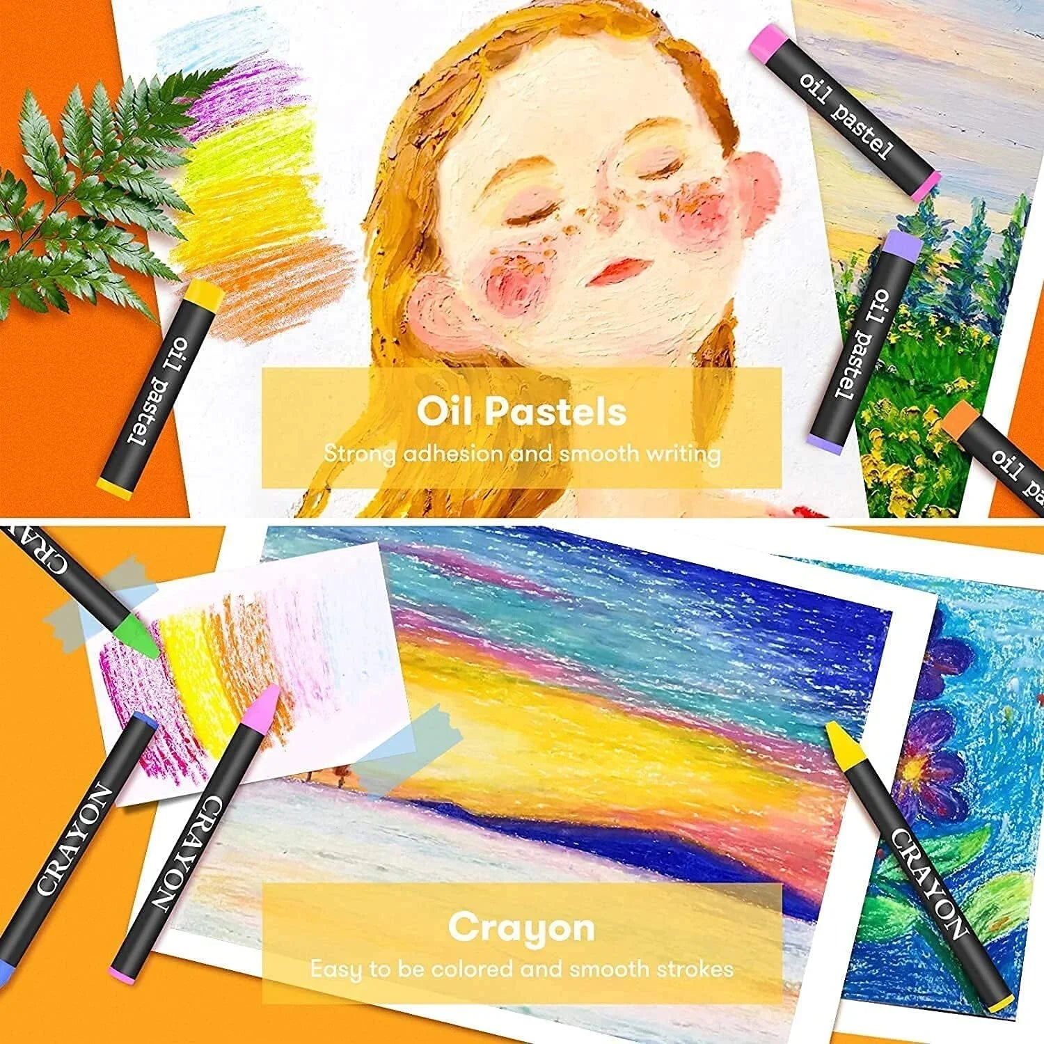 Art Supplies, 180Pcs Wooden Art Set Crafts Drawing Painting Kit with 12 Watercolor Paint Colors, 40 Crayons, 20 Colored Pencils, Creative Gift Box for Adults Artist Beginners Kids Girls Boys