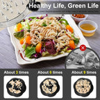 Chicken Shredder, Large Chicken Shredder Tool Twist, Visible Meat Shredder Machine for Chicken Breast Beef Pork with No-Slip Strip & Ergonomic Handle Suitable for Pork Beef Chicken (Red)