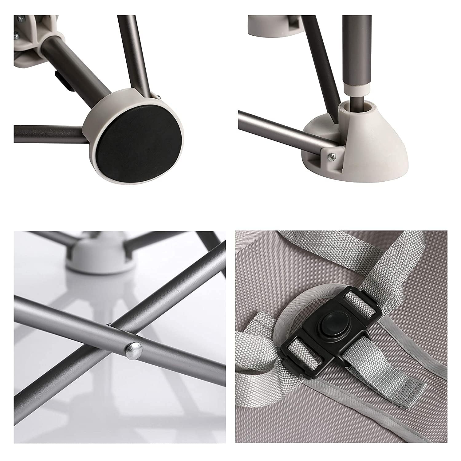 Portable Baby Seat Travel| Compact Fold with Straps for Indoor/Outdoor Use| Great for Camping