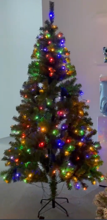 7Ft Christmas Tree with LED Light